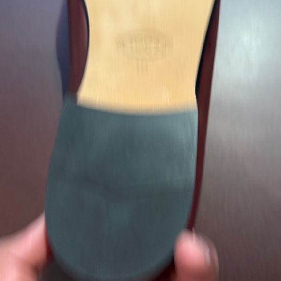 Tod's Burgundy Leather Loafers with Tassels - Picture 6 of 12